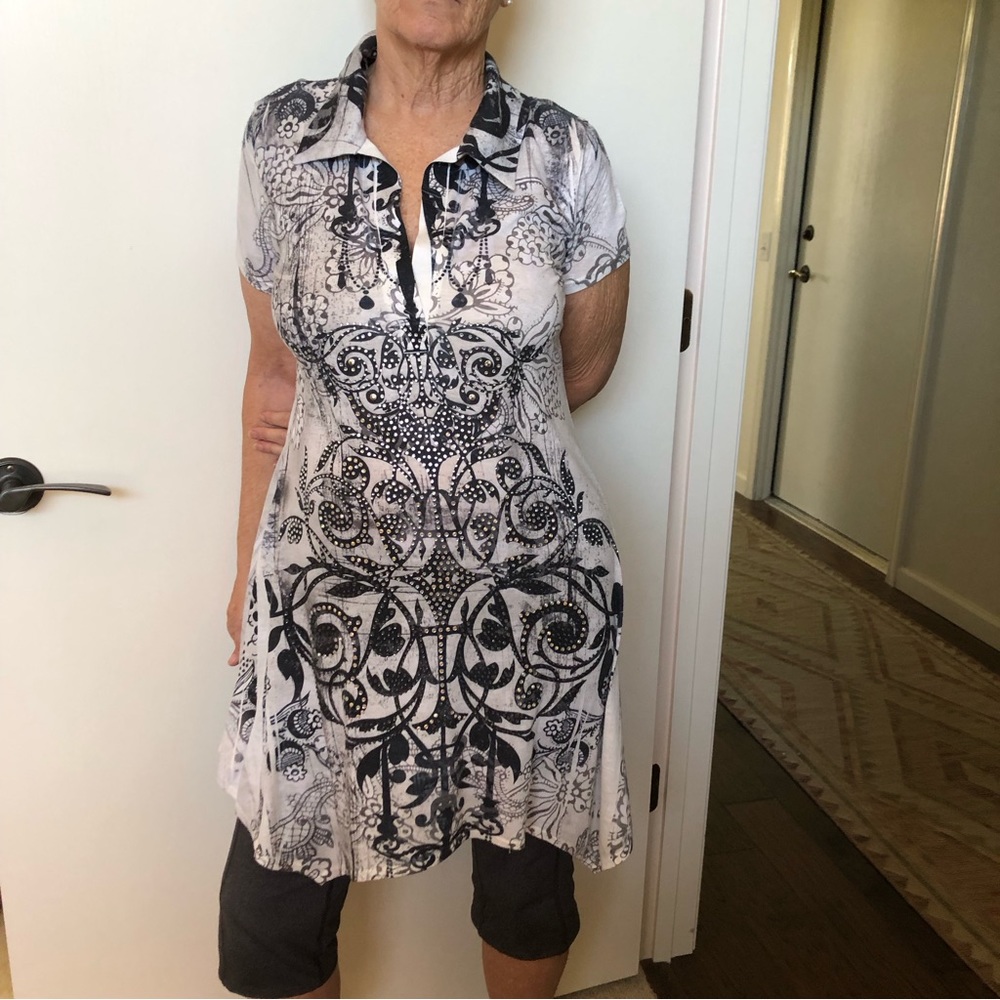 Embellished tunic
